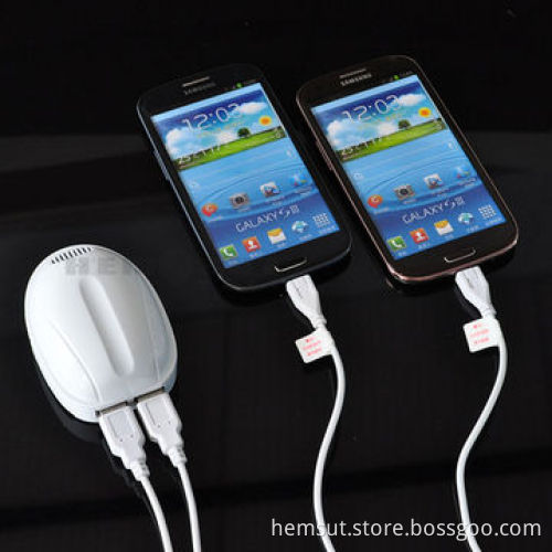 Security display stand with 2 USB ports, alarm system, anti-theft and charging